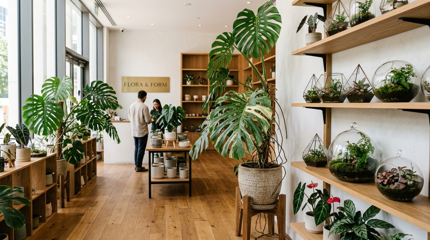Ô Trésor des Plantes Luxury Indoor Botanical Curation Studio